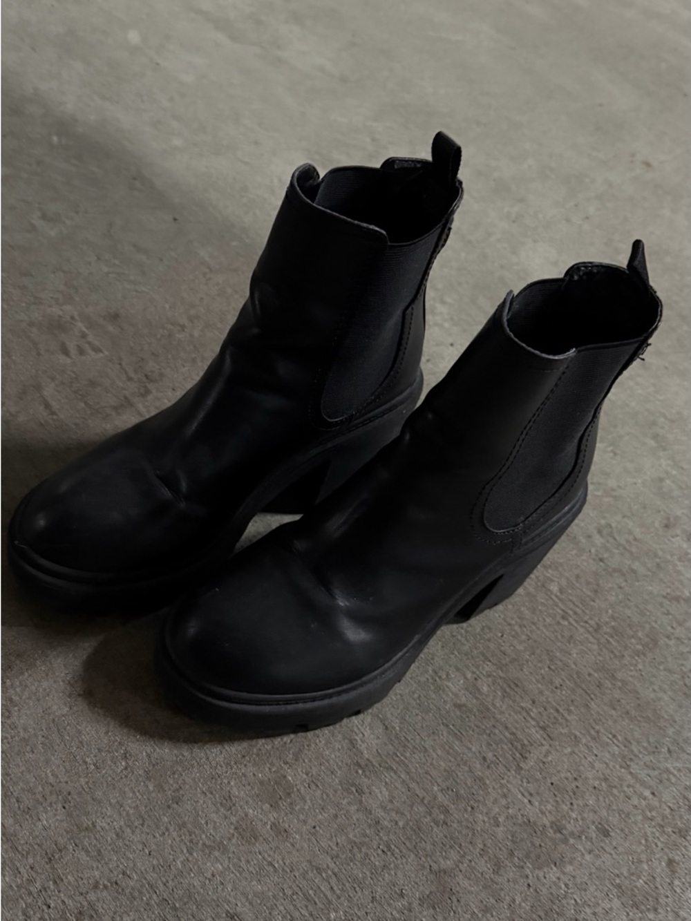 Princess Polly Matty Boot Black - Picture 3 of 3